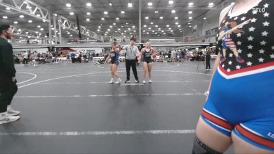 165 lbs Round 5 (6 Team) - Vanessa Tshibombi, South Side WC vs Emma Yopp, Ground Up USA