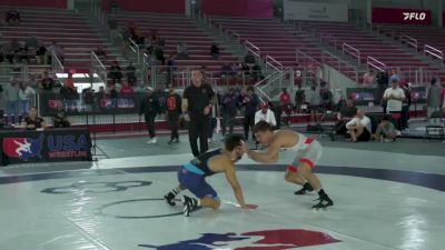 57 kg Cons. Semis - Austin Assad, Seasons Freestyle Club vs Liam Cronin, NEB RTC/ TMWC
