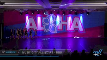 Music City All Stars - Senior Small Lyrical [2023 Senior - Contemporary/Lyrical - Small Day 1] 2023 Aloha Chattanooga Dance Showdown