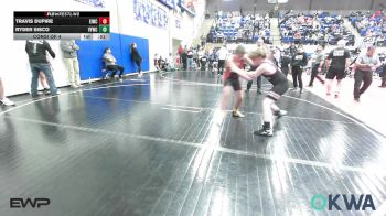 130 lbs Consi Of 4 - Travis Dupire, Eufaula Ironheads Wrestling Club vs Ryder Sisco, Verdigris Youth Wrestling