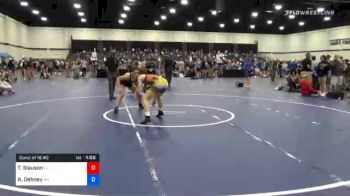 123 lbs Consolation - Teigan Slauson, FL vs Ashley Dehney, NH