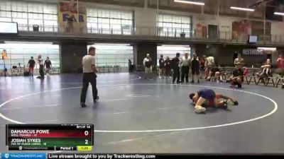 106 lbs Placement Matches (16 Team) - Josiah Sykes, The MF Purge Green vs Damarcus Powe, Well Trained