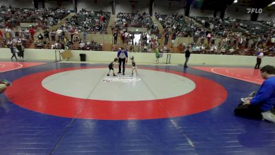 37 lbs Consolation - Chaos Vasquez, Richmond Hill Wrestling Club vs Rhett Keith, Dendy Trained Wrestling