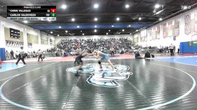 150 Boys Semifinal - Carlos Valdiviezo, Poway vs Chris Villegas, Rancho Bernardo