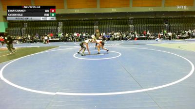 126 lbs Round Of 16 - Evan Craner, Grantsville vs Kyden Silz, Pomona