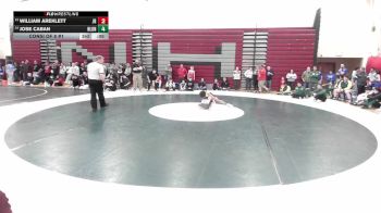 106 lbs Consi Of 8 #1 - Patrick Sullivan, Berlin vs Liam Nelson, Rockville