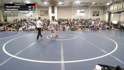 132 lbs 3rd Place - Dillan Mueller, Norton vs Juan Murillo, Excel Academy
