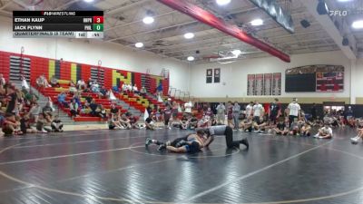 High School - 132 lbs Quarterfinals (8 Team) - Ethan Kaup, Hanover Park vs Jack Flynn, Phillipsburg