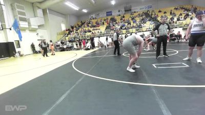 285 lbs Quarterfinal - Breaden Dey, Miami Wardogs vs Nixon Morgan, Tahlequah Wrestling Club