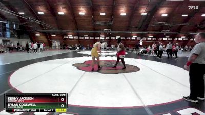 285 lbs Cons. Semi - Dylan Cogswell, Oswego State vs Kenny Jackson, Oneonta State