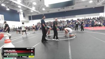 190 lbs Cons. Round 4 - Allan Johnson, RBWC (Rancho Bernardo) vs Luke Salcido, Villa Park High School