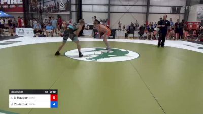 79 kg Consi Of 64 #1 - Benjamin Haubert, Charleston Regional Training Center vs Joseph Zovistoski, Boone RTC