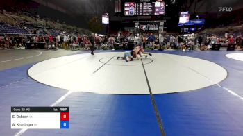 182 lbs Cons 32 #2 - Ethan Osburn, Virginia vs Anthony Kroninger, Ohio