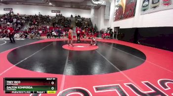 132 lbs Champ. Round 1 - Trey Rico, Northglenn vs Dalton Komperda, Chaparral