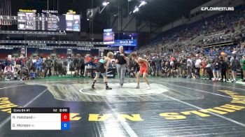 120 lbs Cons 64 #1 - Hagen Heistand, Iowa vs Dragr Monson, South Dakota