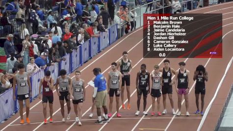 Men's Mile, Finals 5