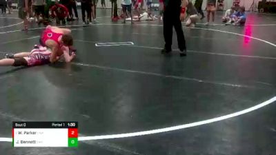 132 lbs Semifinal - William Parker, Unattached vs Jackson Bennett, Citrus Wrestling Club