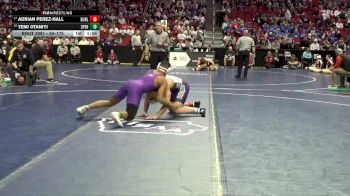 3A-175 lbs Champ. Round 1 - Adrian Perez-Hall, Burlington vs Temi Otaniyi, Spencer