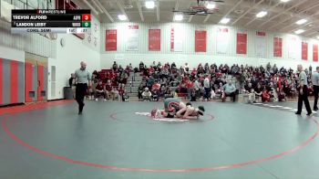 126 lbs Cons. Semi - Landon Leiby, Woodridge vs Trevor Alford, Akron Springfield