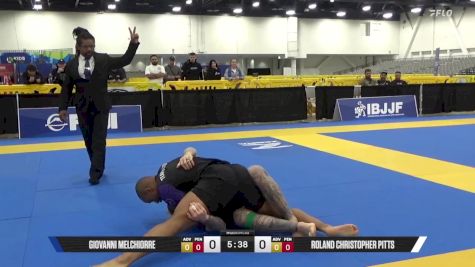 Roland Christopher Pitts vs Giovanni Melchiorre 2025 World IBJJF Jiu-Jitsu No-Gi Championship