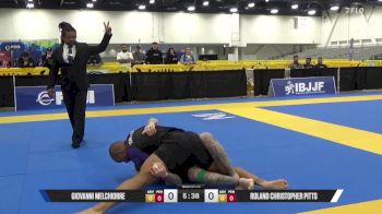 Roland Christopher Pitts vs Giovanni Melchiorre 2025 World IBJJF Jiu-Jitsu No-Gi Championship