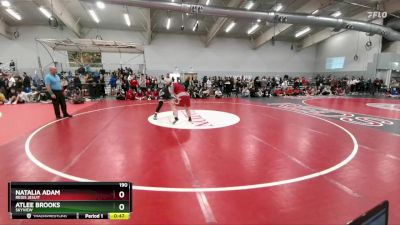 190 lbs Cons. Round 2 - Natalia Adam, Regis Jesuit vs Atlee Brooks, Skyview