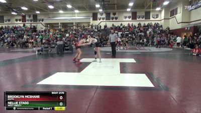 140 lbs Cons. Round 2 - Brooklyn McShane, NH/TV vs Nellie Stagg, West Liberty