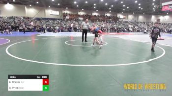 80 lbs Round Of 16 - Lazarus McEwen, Mat Demon Wrestling Club vs Gabriel Martinez, Unaffiliated