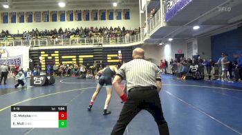 114 lbs R-16 - Davis Motyka, Wyoming Seminary vs Easton Mull, Chestnut Ridge