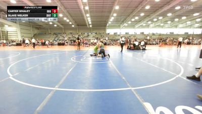 220 lbs Rr Rnd 2 - Carter Whaley, Knights Wrestling Club-Red vs Blake Welker, Team Shutt Nation