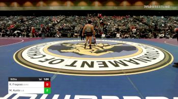 182 lbs Semifinal - Rene Fragoso, Sunnyside vs Mark Ayala, St John Bosco