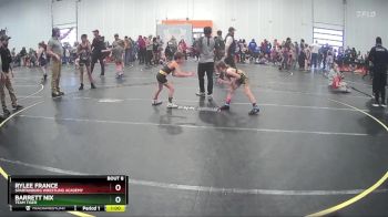 60 lbs Quarterfinal - Barrett Nix, Team Tiger vs RyLee France, Spartanburg Wrestling Academy