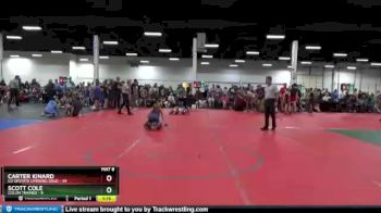 92 lbs Round 2 (8 Team) - Carter Kinard, U2 Upstate Uprising Gold vs Scott Cole, Colon Trained