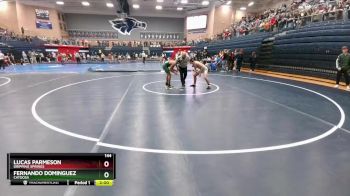 144 lbs Cons. Round 2 - Fernando Dominguez, Catoosa vs Lucas Parmeson, Dripping Springs