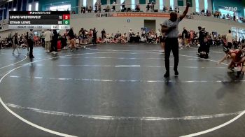 132 lbs Cons. Round 1 - Lewis Westervelt, Top Gun vs Ethan Lowe, Individual