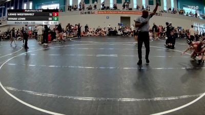 132 lbs Cons. Round 1 - Lewis Westervelt, Top Gun vs Ethan Lowe, Individual