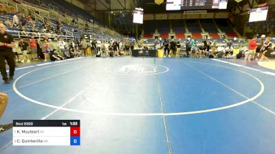 120 lbs 7th Place - Kavin Muyleart, PA vs Czar Quintanilla, WA