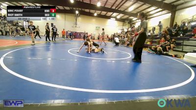 73 lbs Rr Rnd 2 - Eric Foust, Keystone Kids Wrestling Club vs Riot Smith, Buck Pride Wrestling