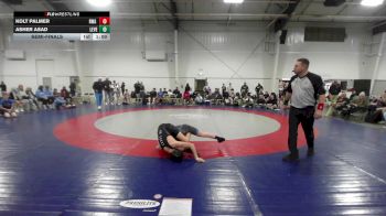 88 lbs Semifinal - Kolt Palmer, RWA Black MS vs Asher Asad, Level Up Wrestling MS