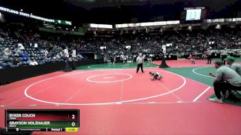 65 lbs Champ. Round 1 - Ryker Couch, TIPPA vs Grayson Holzhauer, DWC3