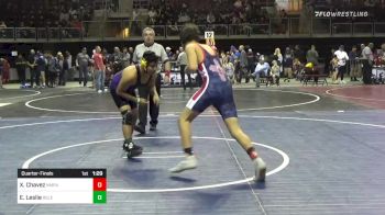 156 lbs Quarterfinal - Xavier Chavez, NMPAL vs Elias Leslie, Relentless Wrestling Arizona