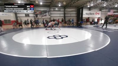 86 kg Champ. Rd Of 64 - Ethan DeLeon, Nebraska Wrestling Training Center vs Braxten Westendorf, Iowa