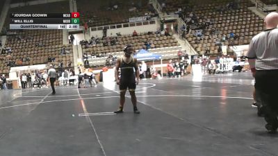 6A 215 lbs Quarterfinal - Will Ellis, Mountain Brook vs Jourdan Godwin, Mcadory