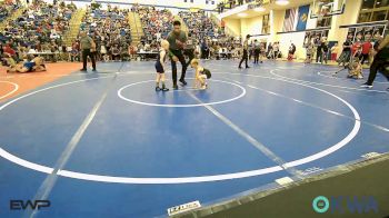 49 lbs Quarterfinal - Kolter Short, Blackwell Wrestling Club vs Ryder Hastings, Hornet Wrestling