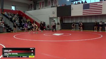 100 lbs Champ. Round 1 - Taelynn Gravel, Midland vs Leah Hill, Muscatine