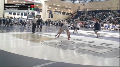 133 lbs Quarterfinal - Shamus Regan, Lake Highland Prep vs Marcus Heck, Wyoming Seminary