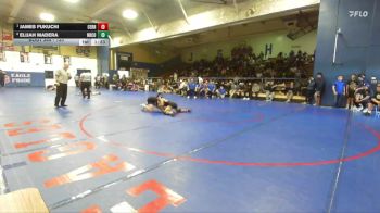 120 lbs Quarterfinal - James Fukuchi, Cerritos vs Elijah Madera, Norco