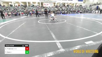 65 lbs Consi Of 8 #2 - Christiana Freeman, Rancho Bernardo vs Tori Conn, Illinois Valley Youth Wrestling