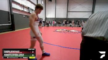 100-106 lbs Quarterfinal - Roberto Rivera-jesus, Thurston County Wrestling Club vs Zaiden Gonzalez, Victory Wrestling-Central WA