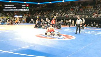 144 Class 2 lbs Quarterfinal - Cameron Vogt, Ste. Genevieve vs Ryan Sharp, Richmond
